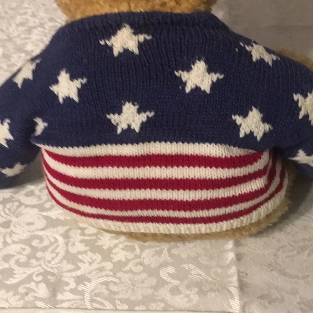 Vintage 1991 TY Patriot Bear